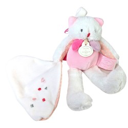 Doudou et Compagnie - Les Gommettes - Mini Pantin avec Doudou - Chat - DC2966