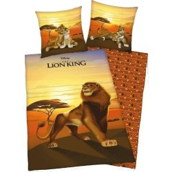 Lion King Dekbedovertrek 140x200 cm + Kussensloop