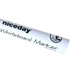 12 grote Niceday blauwe whiteboardstiften