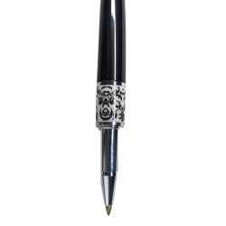 Oberthur Silver Lace zwart parelmoer Rollerball