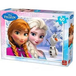 Frozen Elsa & Anna legpuzzel 50 stukjes