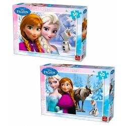 Frozen Elsa & Anna legpuzzel 50 stukjes