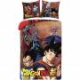 Parure Housse de Couette Dragon Ball Super 140 x 200 cm + Taie d'Oreiller