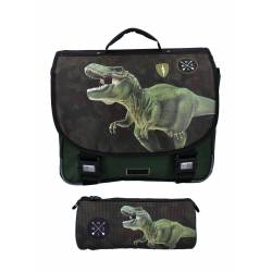 Pack Schooltas + Dinosaurus Etui Skooter Danger Ranger