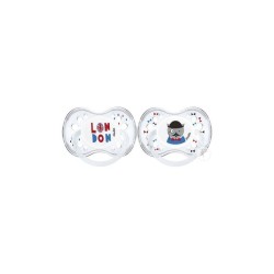 Pack Pacifiers Dodie 18 months + Cities London & New York