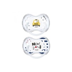 Pack Pacifiers Dodie 18 months + Cities London & New York