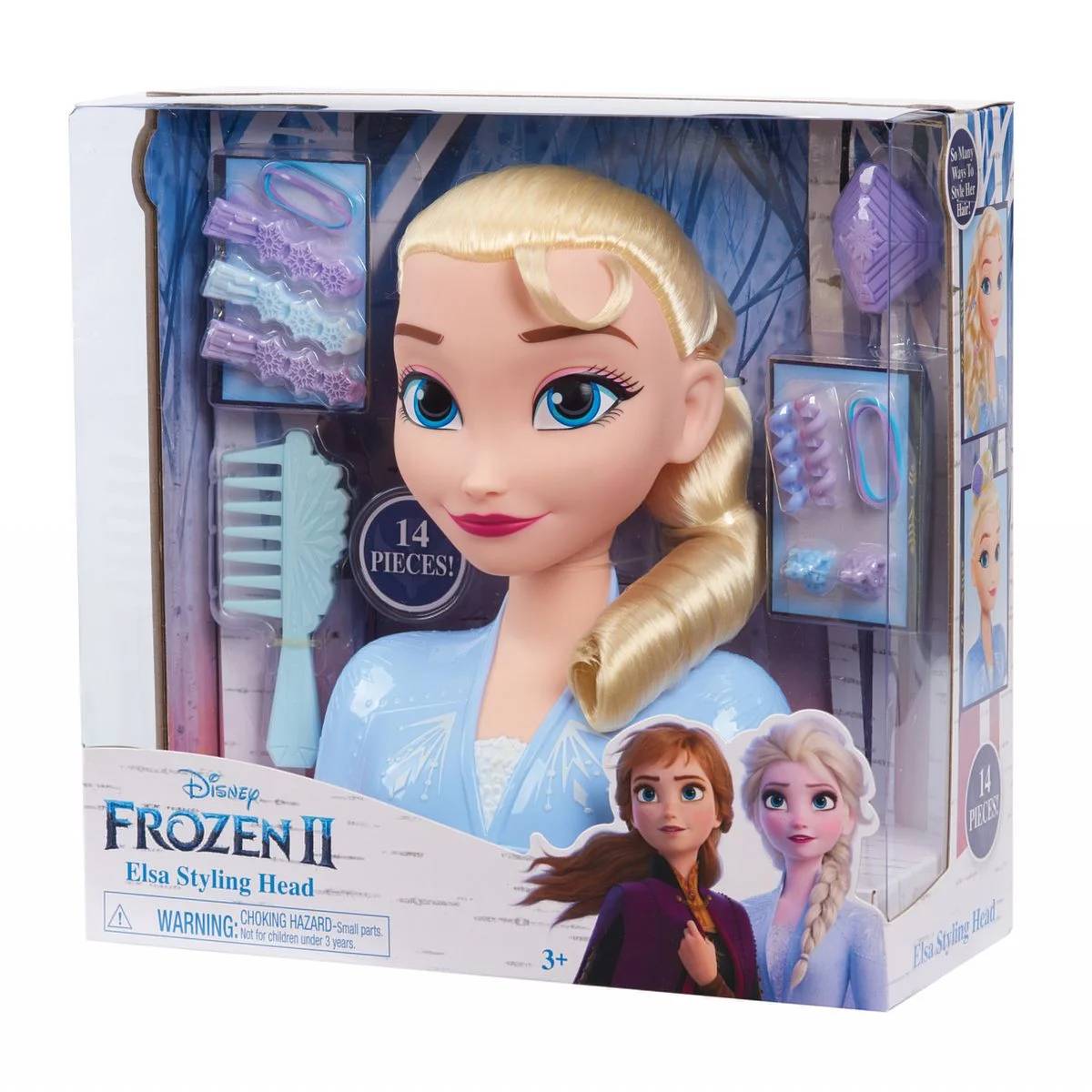 Testa di styling Elsa Frozen
