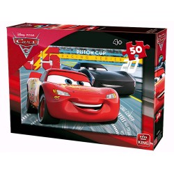 Disney Cars 3 puzzel van 50 stukjes