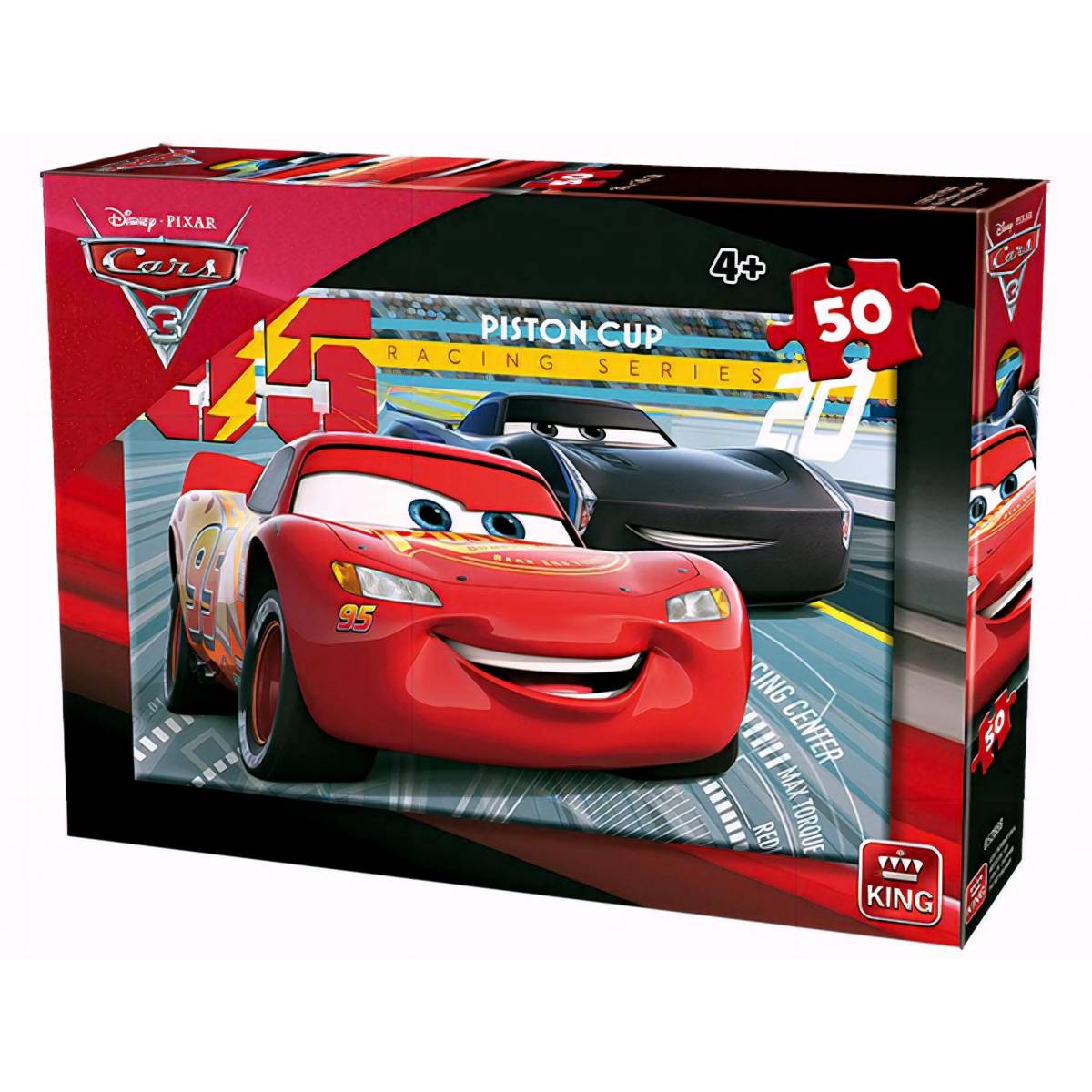 Disney Cars 3 Rompecabezas de 50 piezas
