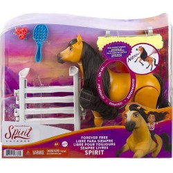 Set Paard beeldje + accessoires, met geluiden Spirit DreamWorks