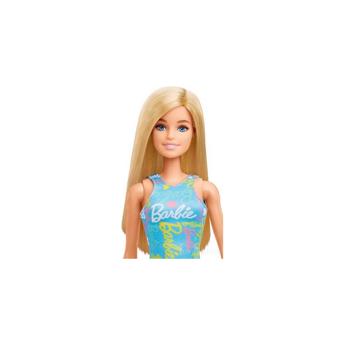 Bambola Barbie bionda Abito blu HGM59