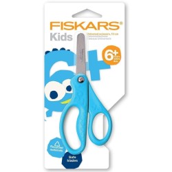 Ciseaux pour enfants 13 cm Bleu recyclés 6ans+ Fiskars