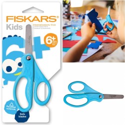 Ciseaux pour enfants 13 cm Bleu recyclés 6ans+ Fiskars