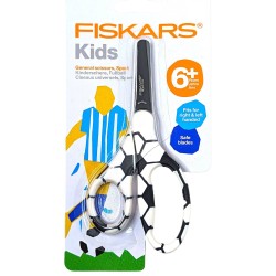 Ciseaux pour enfants 13 cm Football 6ans+ Fiskars