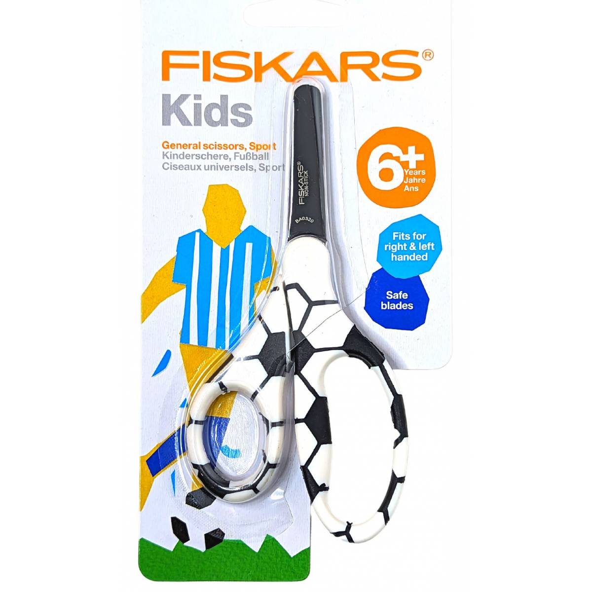 Fiskars Scissors - Left-Handed Blunt Kids (13 cm)