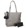 Sac shopping Gris Milky Kiss Basic is Best