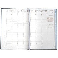 Agenda Oberthur 2022 Nomad - 1 semaine sur 2 pages - 16.5 x 24 cm - Bureau vallée