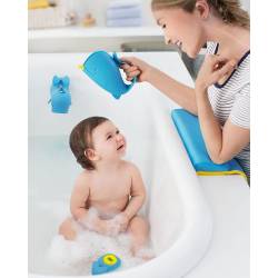 Babybaño Éponge de bain jetable pour bébés et enfants de 0 à 3 ans - Éponge  de bain à usage unique avec gel pédiatrique et dermatologique - Lot de 25