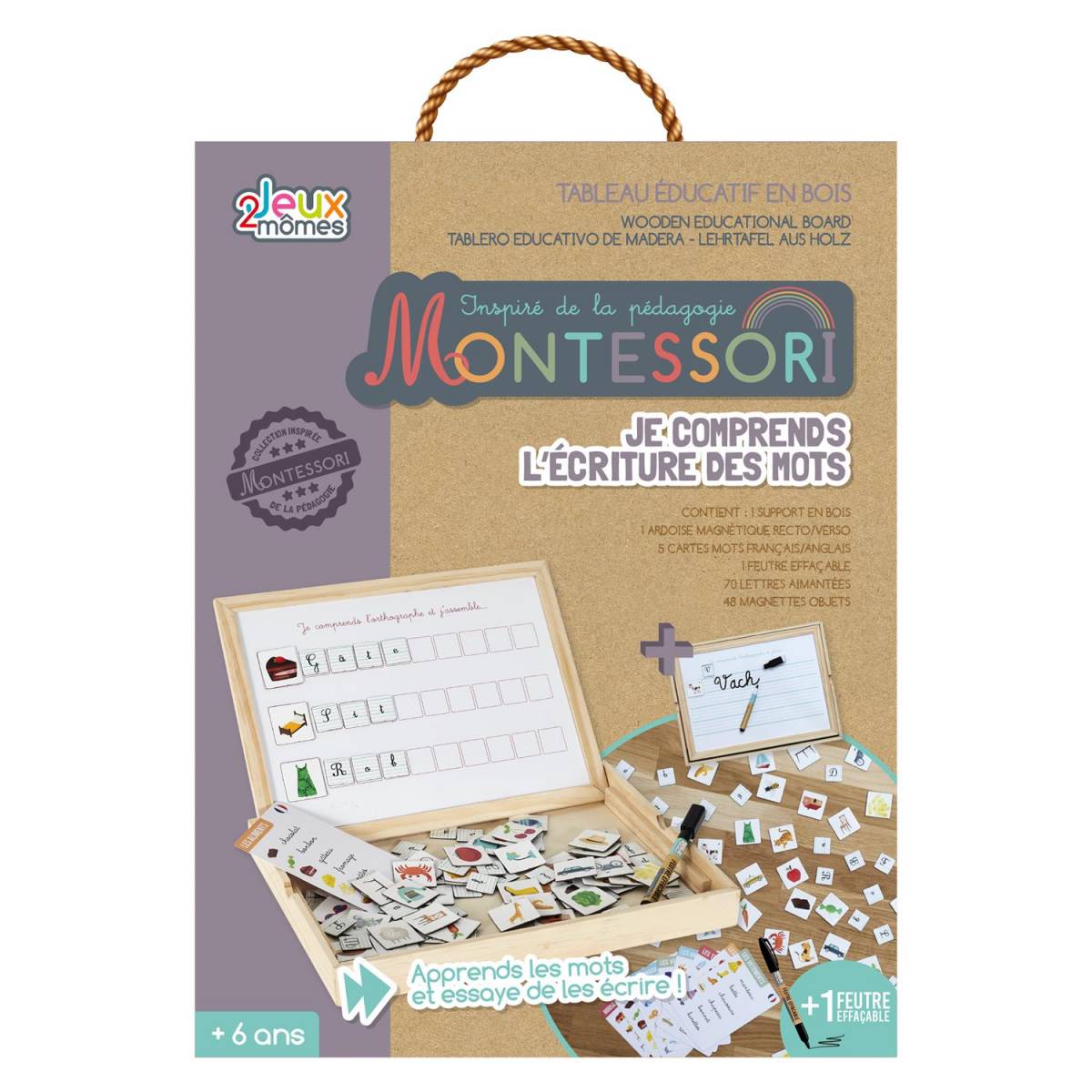 Le tapis d'écriture Montessori