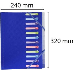 Trieur Exacompta 12 Compartiments Opak