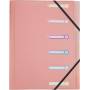 Trieur Exacompta Pastel 6 Compartiments Chromaline Corail