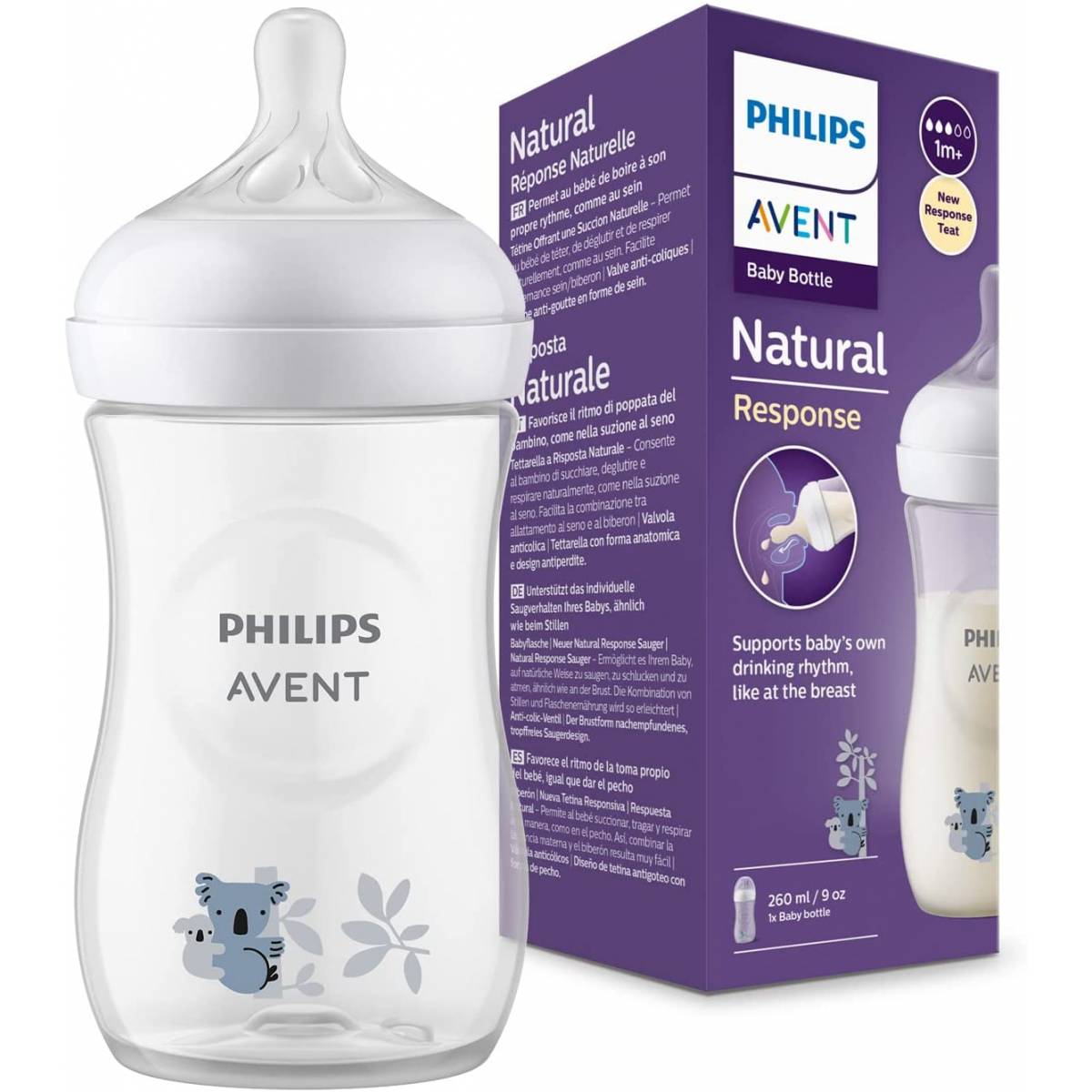 Biberon Avent Natural (OM+) - Philips AVENT