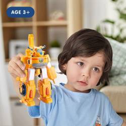 Robot Giocattolo Trasformabile in Camion Scavatore Transformers Gioco  Bambini 