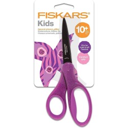 Ciseaux pour enfants 18 cm 10 ans+ Violet brillant Fiskars