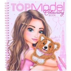 TOPModel Dress Me Up Girl Sticker Book - MaxxiDiscount