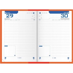 Agenda Oxford School 2020/2021 - 15x21 cm - 1 jour par page