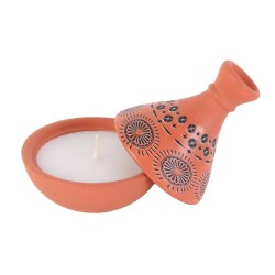 Bougie parfumée Tajine ceramique 10 cm