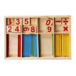 Baton de calcul Je comprends les Math Jeux 2 Momes Montessori