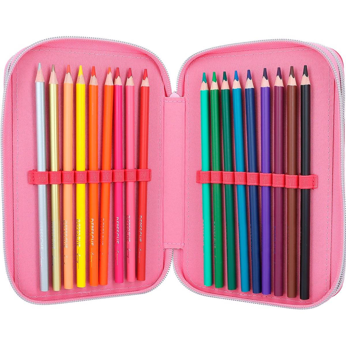 TOPModel Pencil case 3 compartments ONE LOVE - MaxxiDiscount