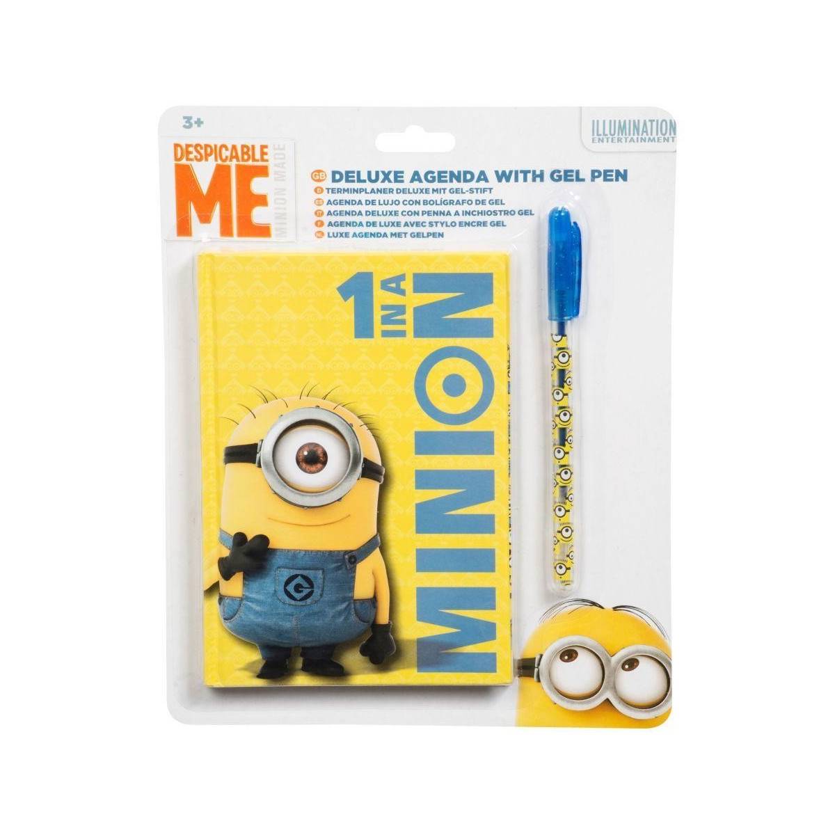 Les Minions Carnet deluxe avec stylo