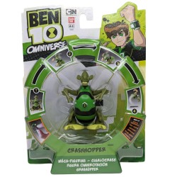 Ben10 - Figurine à action mécanique - Crashhopper 