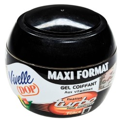 Vivelle Dop Gel Coiffant Fixation Turbo Force 8 Maxi Format 200 ml