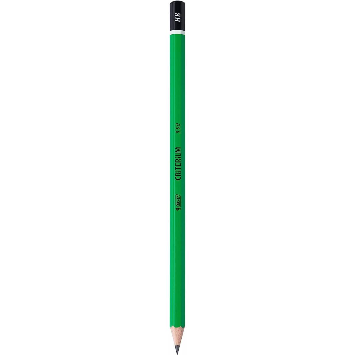 BIC boite de 12 Crayons à Papier Graphite Criterium 550 HB