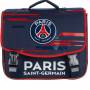 Cartable PSG Bleu 41 cm 2 compartiments + 1 poche