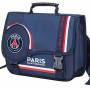 PSG Blue satchel 41 cm 2 compartments + 1 pocket