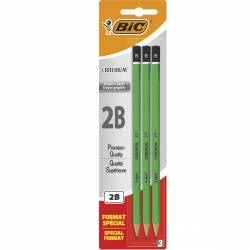 BIC - Lot de 3 Crayons à papier Graphite Criterium HB 550