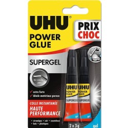 UHU - Power Glue - Colle Liquide Instantanée - 3g