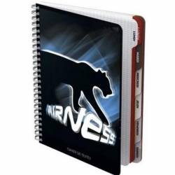 Cahier de textes AIRNESS PANTHERE - 17x22cm