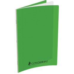 Notitieboek 24x32 Conquerant Rood Polypro Séyès 192p