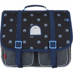 Schooltas Kickers 38 cm Print Jongen Navy