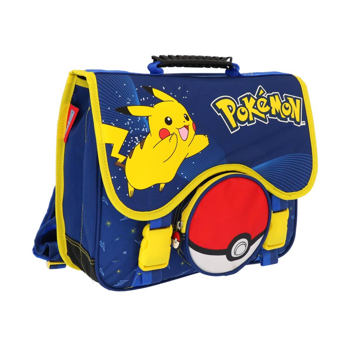 Cartable Pokemon 38 cm 2 Compartiments