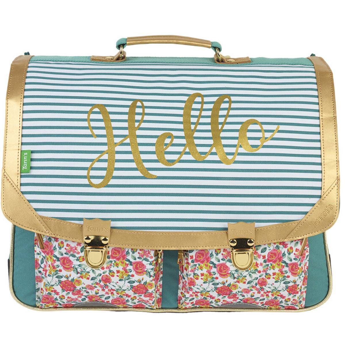 Trousse double TANN'S Lucie vert