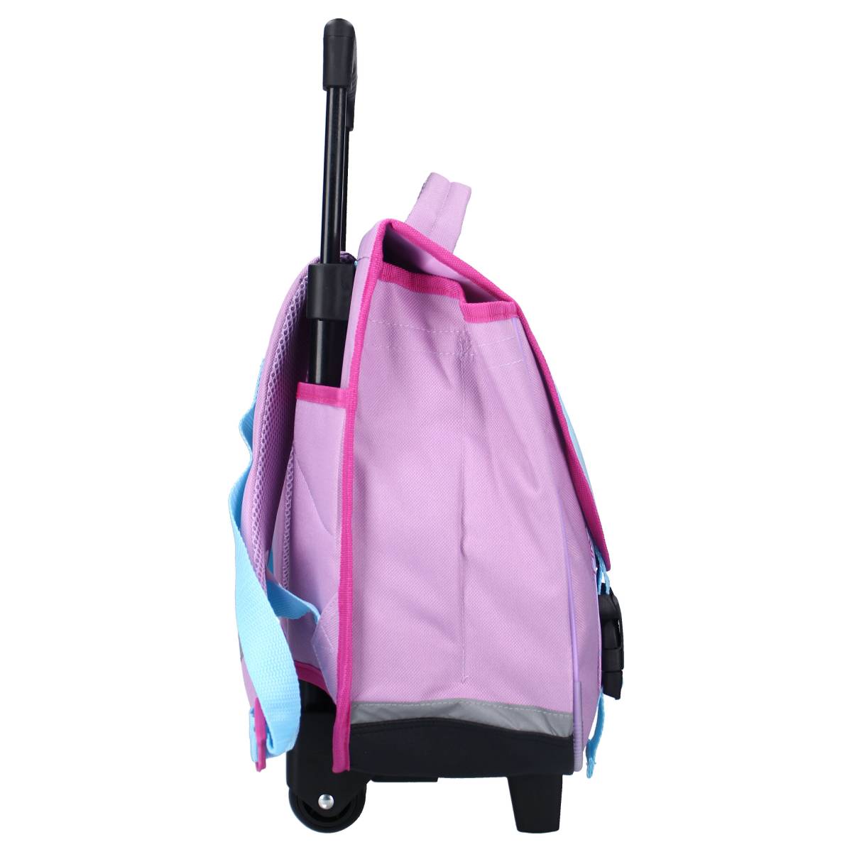 Cuzzy school bag| (Class 1st-8th Std |Primary trolley school bag|kids  travel bag Waterproof Trolley (Red, 30 L)