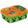 Minecraft 4-Compartment Lunch Box