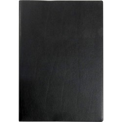 Exacompta - Agenda Semainier Eurotime 24 Barbara - Couverture lisse - 16 cm x 24 cm - 2024 noir