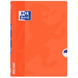 Oxford - Cahier Open Flex Polypro - Grand Carreaux - 24 x 32 cm - 96 Pages